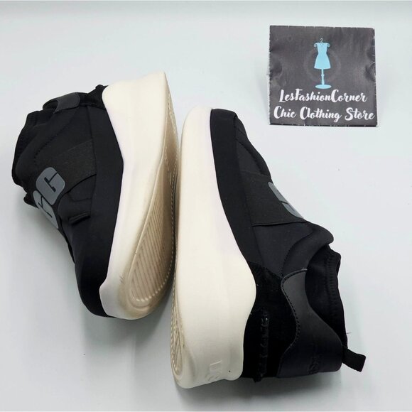 Ugg Women's Black Neoprene Neutra Trainer Slip-On Platform Sneakers Size 9 2859 - Picture 13 of 16